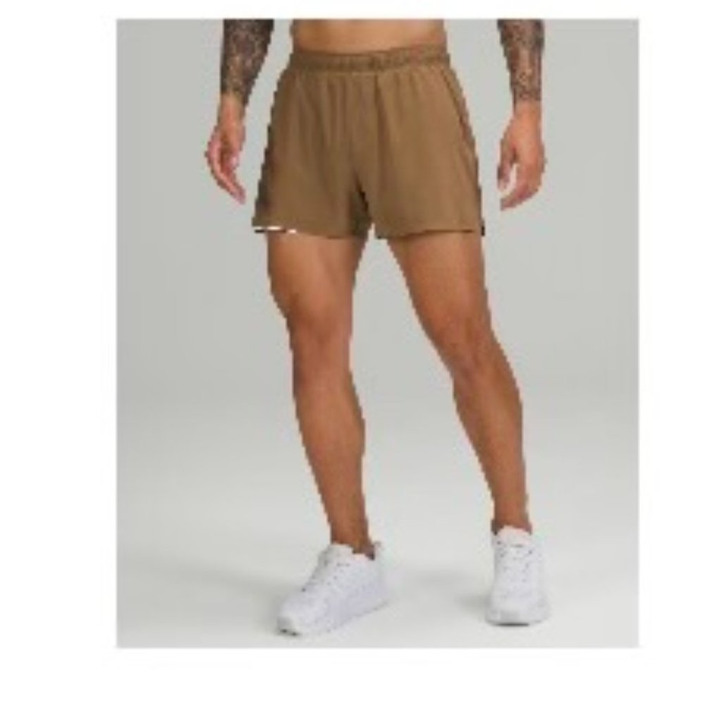 Lululemon lined running shorts 4" medium